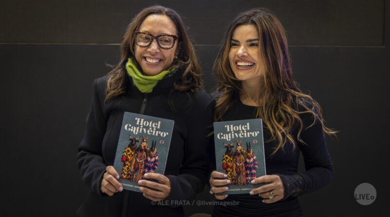 Vanessa Giacomo e Gabriela Dioguardi lançam “Hotel Cativeiro” na Bienal do Livro